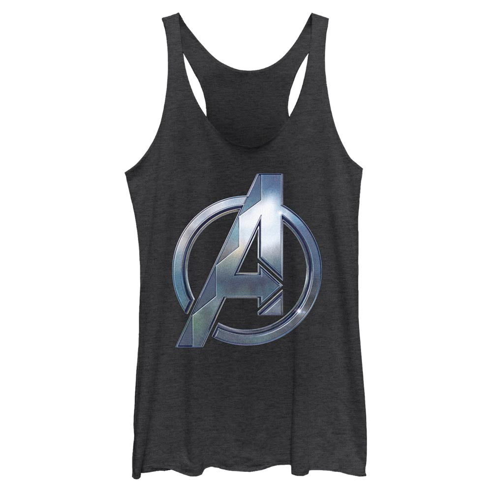 Junior's Marvel Black Panther Wakanda Forever Wakanda Avengers Symbol Tank Top